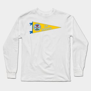 San Bernardino Flag Pennant Long Sleeve T-Shirt